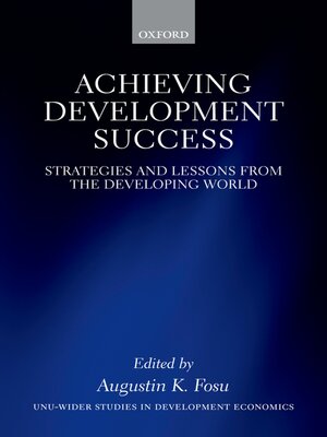 cover image of Achieving Development Success